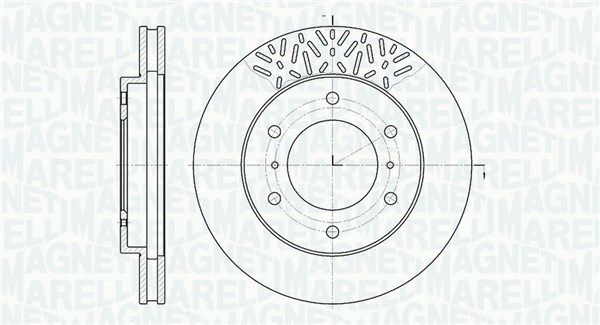 MAGNETI MARELLI Jarrulevy 361302040506